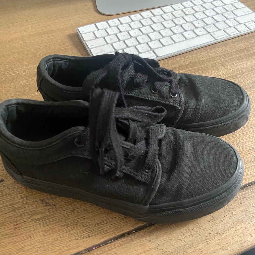 All black vans